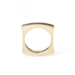 All Square Rubinring