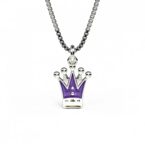 Barnhalsband Lila Krona Pia & Per