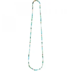 Bead Collier Mix Turkos 80 cm