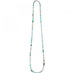 Bead Collier Mix Turkos 90 cm