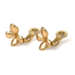 Blomst Örhängen Clips