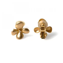 Blomst Örhängen Clips