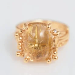 BoHo Ring Rutilkvarts
