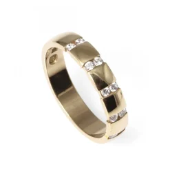 Briljantring Guld 10 Diamanter 0,20ct Engelbert