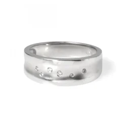 Briljantring Vitguld 0,05ct