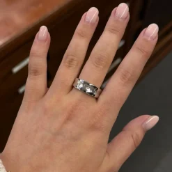 Briljantring Vitguld 0,05ct
