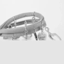 Brunt Läderarmband Öglor