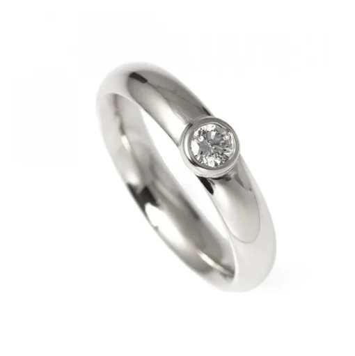 Centenary Ring Vitguld 0,20 ct