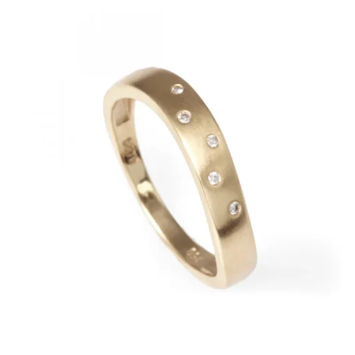 Diamantring Guld