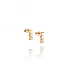 Dice Twice Ear Gold