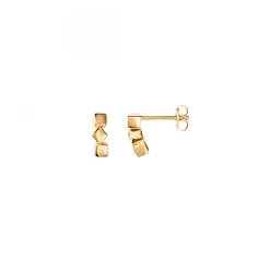 Dice Twice Ear Gold