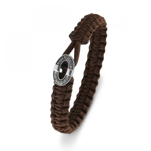 From Soldier to Soldier Armband Brun