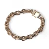 Guldarmband Ankarkedja Flackslipad 18k