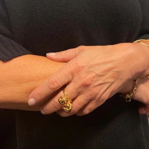 Icon Boule Ring Guld
