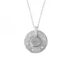 Icon Halsband Vitguld