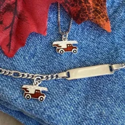ID-armband Röd Brandbil