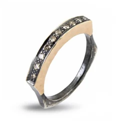 Jersey Pavé Ring