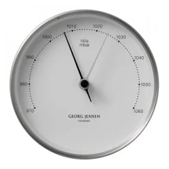 Koppel Barometer Vit/Stål 150 mm