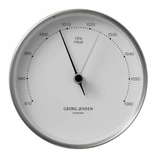 Koppel Barometer Vit/Stål 150 mm