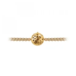 Lace Lås Guld Matt 10 mm