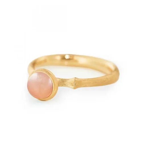 Lotus Ring 0 Blush Månsten