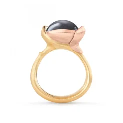 Lotus Ring 3 Grå Månsten Ole Lynggaard Copenhagen