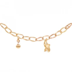 Love Armband Medium Guld 18 cm
