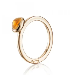 Love Bead Ring - Citrin