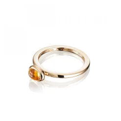 Love Bead Ring - Citrin