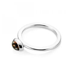 Love Bead Ring - Rökkvarts