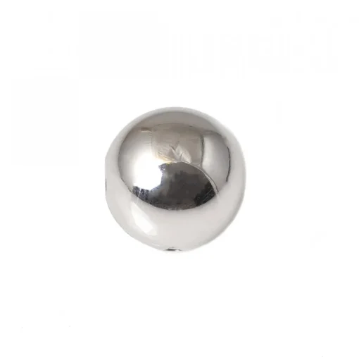 Lås Kula Blank Vitguld 11 mm