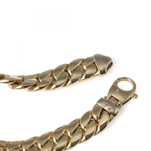 Pansarkedja Guldarmband 18k