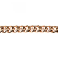 Pansarkedja Guldarmband Vitguldslås 18k