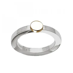 Possibilities Silverring Guldplatta
