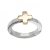 Possibilities Silverring Guldkors