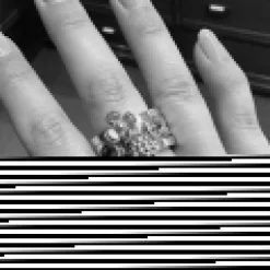 Possibilities Silverring Guldplatta