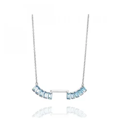 Pretty In Blue Halsband 40 cm