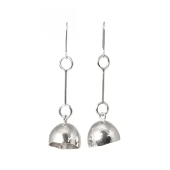 Recycled Raised Krokörhängen Silver