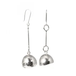 Recycled Raised Krokörhängen Silver
