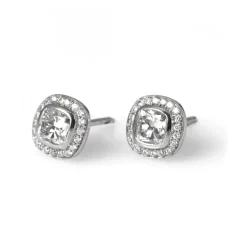 Romantic Diamantörhängen Vitguld