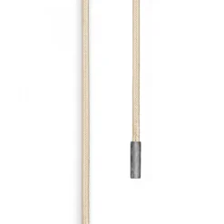 Sidensnodd Beige Silver