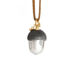 Sidensnodd Camel Silver