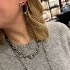 Silhouette Pavé Halsband