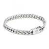 Silverarmband Pansar 6mm