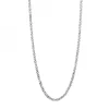 Silverhalsband Pansar 4mm