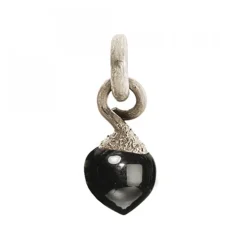 Sweet Drops Berlock Small Vitguld Onyx