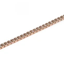 Tennisarmband Roséguld Coffee