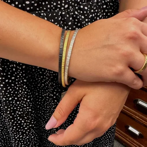 The Beating Of My Heart Armring Silver