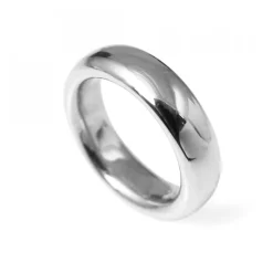 The Ring 6 mm Vitguld
