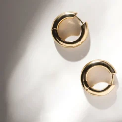 Timeless Chunky Hoops Guld